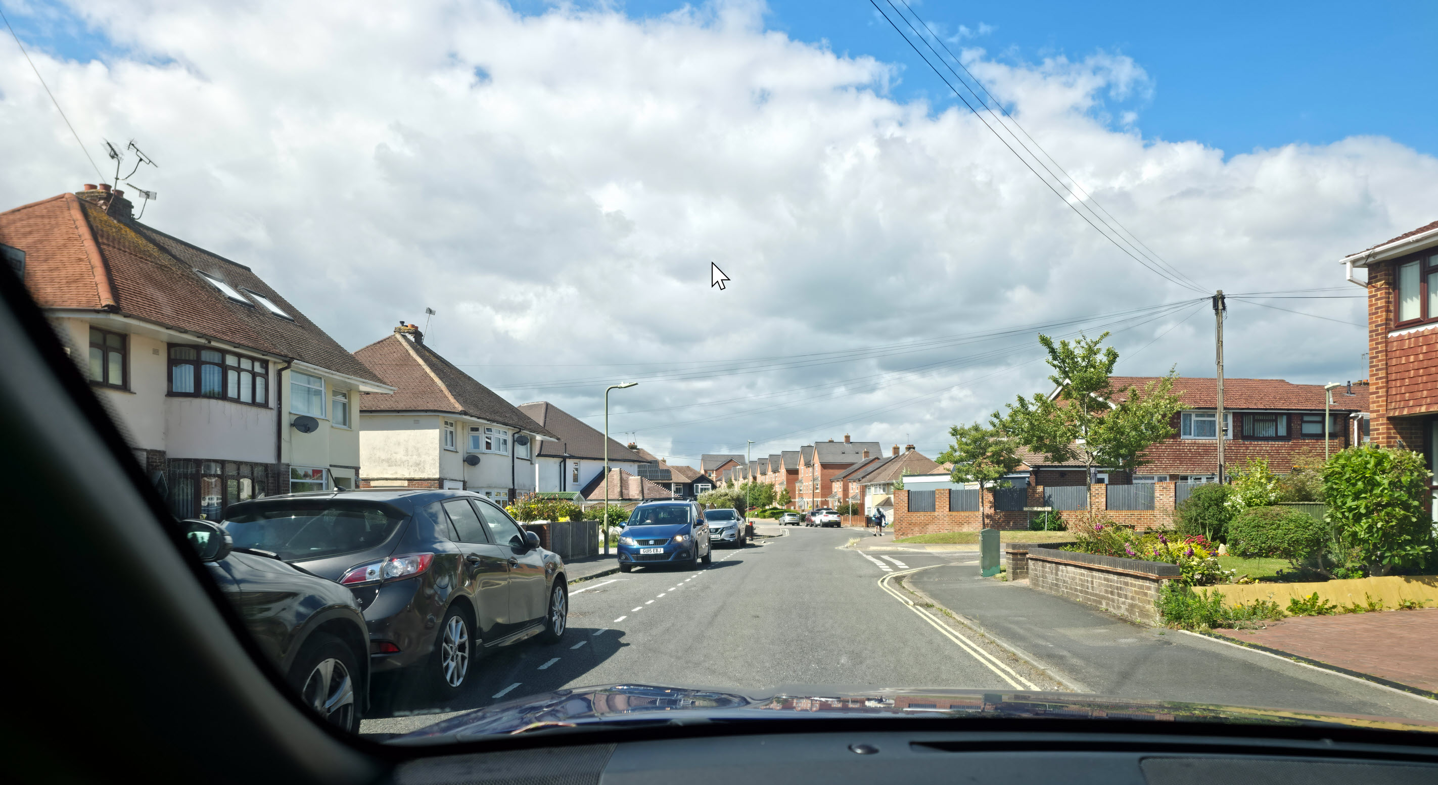 Eastleigh narrow roads